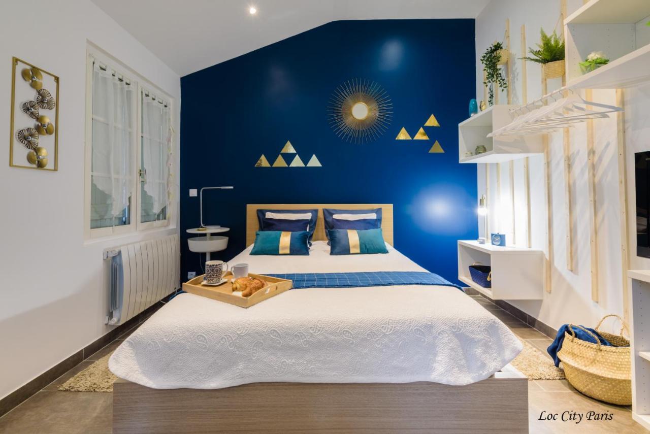 Studio Bleu - Parc Asterix - Mer De Sable - Villepinte - Aeroport Cdg Vemars Ngoại thất bức ảnh
