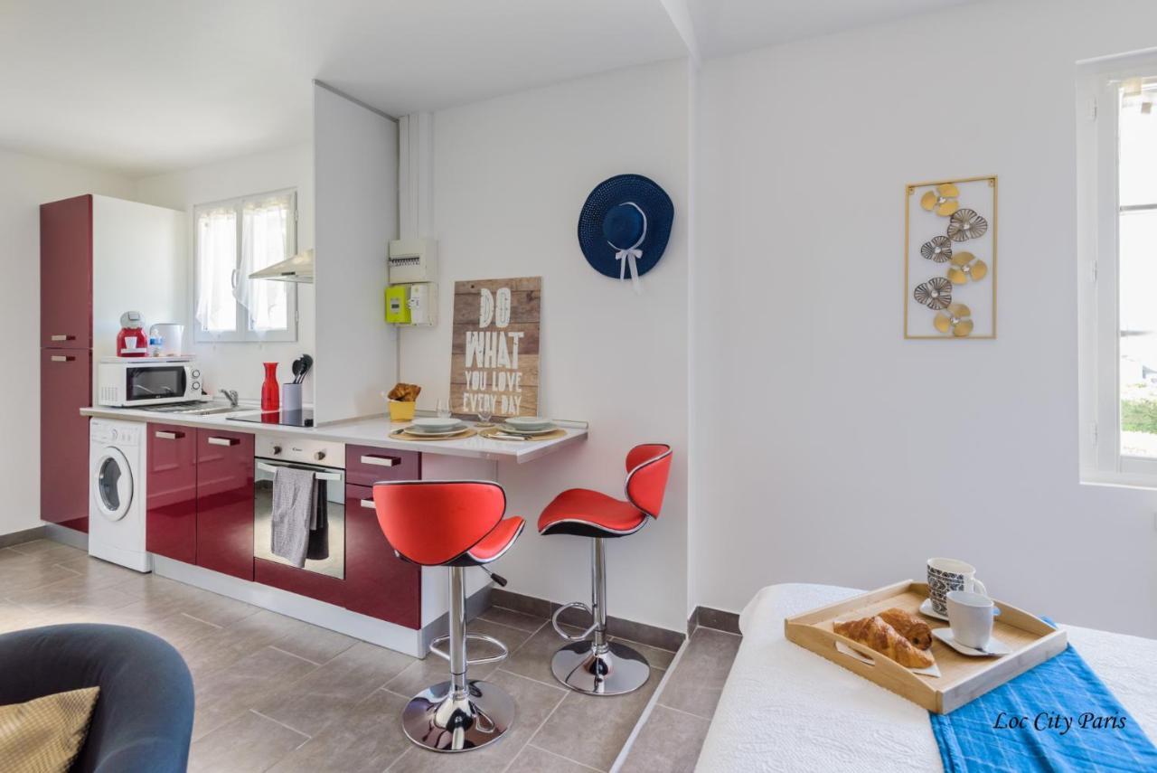 Studio Bleu - Parc Asterix - Mer De Sable - Villepinte - Aeroport Cdg Vemars Ngoại thất bức ảnh
