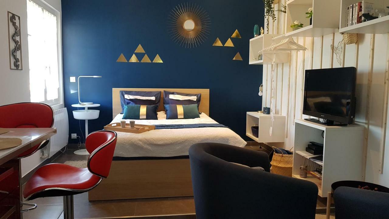 Studio Bleu - Parc Asterix - Mer De Sable - Villepinte - Aeroport Cdg Vemars Ngoại thất bức ảnh