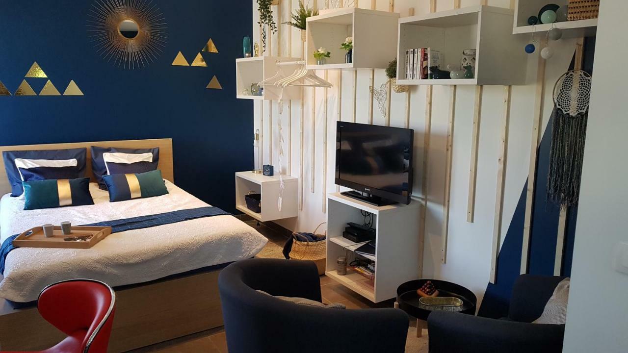 Studio Bleu - Parc Asterix - Mer De Sable - Villepinte - Aeroport Cdg Vemars Ngoại thất bức ảnh
